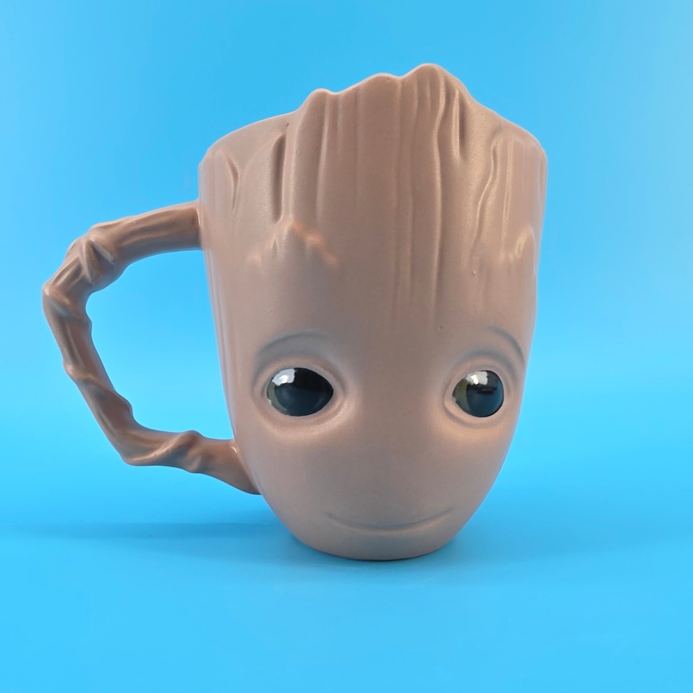 Disney Store Marvel Guardians of the Galaxy Groot Sculpted Ceramic Coffee Mug